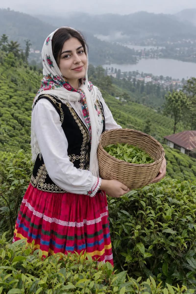 لباس گیلکی، نمونهٔ عکس ساخته‌شده با این قالب