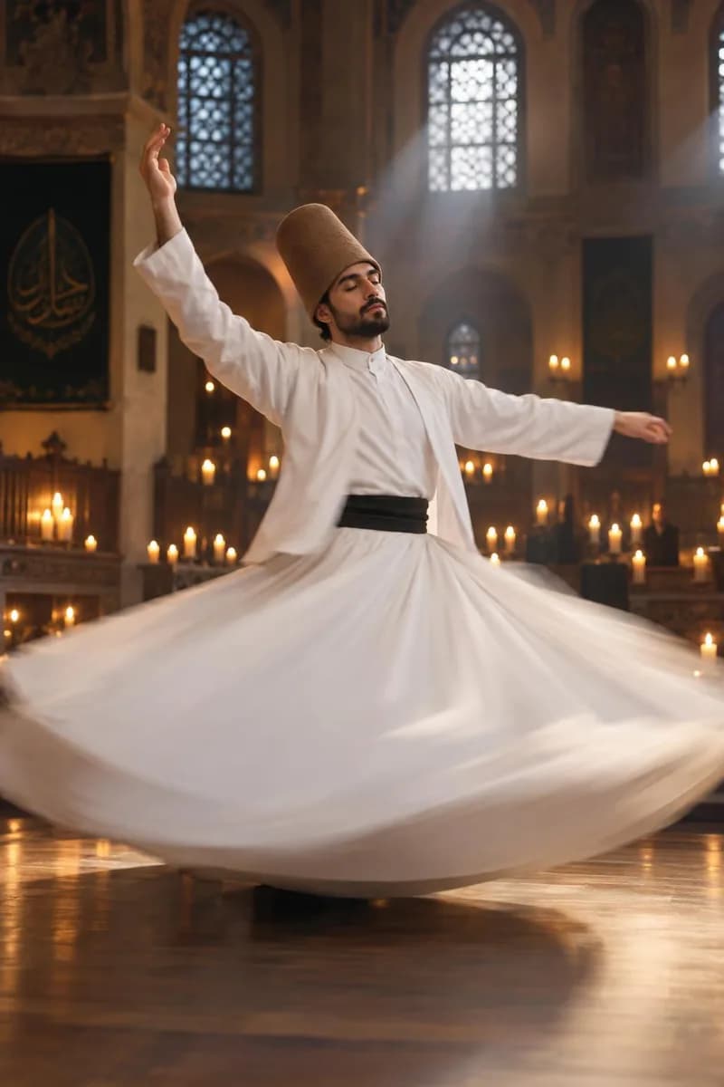 سماع مولانا، نمونهٔ عکس ساخته‌شده با این قالب